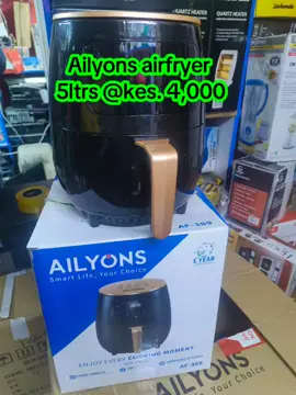 Ailyons airfryer 5ltrs @kes 4,000 #airfryer #blackairfryer #kitchengadgets #kitchenappliances 