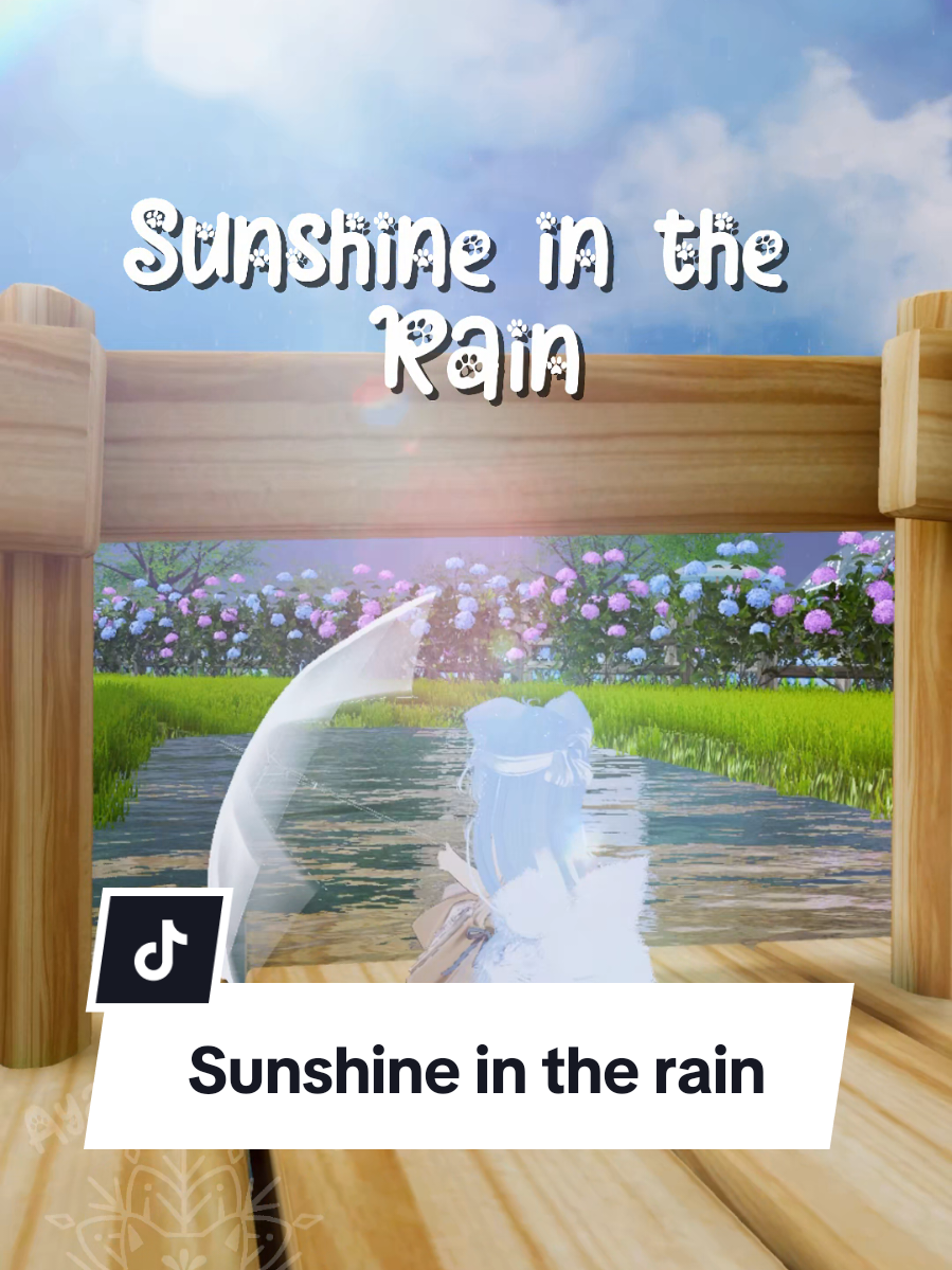 I hope today brings you sunshine, beautiful moments, and the sweetest smiles ✨️🫶☀️🌈 One of my favorite songs 🎶 Sunshine in the rain by Shania Yan  #positivity #sunshine #smile #music  #vtuber 
