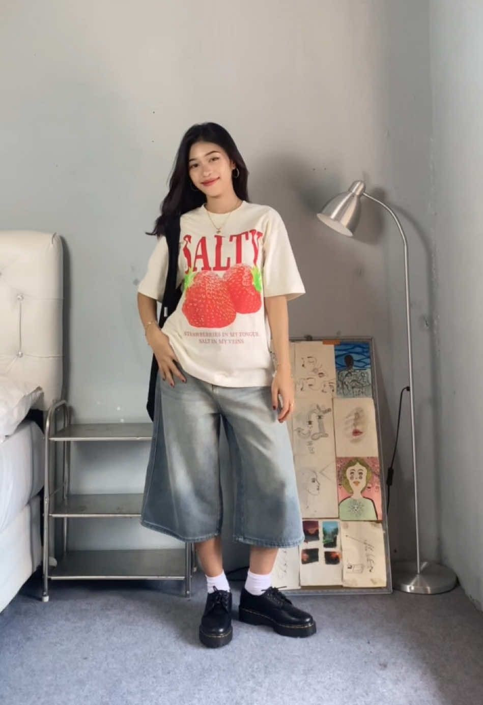 Rekomendasi jorts pants  😮‍💨🫵🏻 #jorts #outfit #styling #outfitinspo #outfitideas 