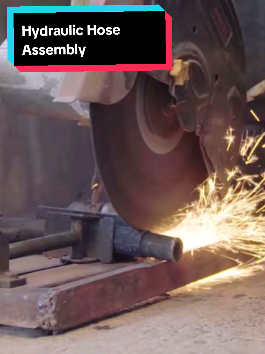 Hydraulic Hose Assembly #realpowertrading #excavatorspareparts #RPTFlex #hydraulichose #hydraulicpress