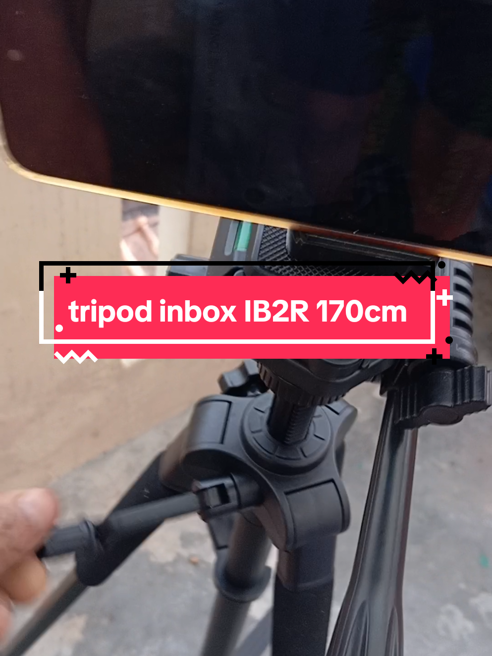 rekomin banget yang nyari tripod besar dan kuat dari inbox IB2R #tripod #inbex #ib2r #kontenkreator #tools 