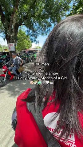 Kuya di mo ko maloloko alam ko na Stories of a girl yan kase bias ko din yan sa @Lucky Beauty Inc Lucky Potions 😭😮‍💨 OR BAKA NAKA HAIR POTION SYA?? I mean the hair!!! Daig pa ako mukhang patatas 🥔 PS. Walang helmet kase bawal jan sa area namin.  #trend #luckybeauty #perfume #hairperfume 