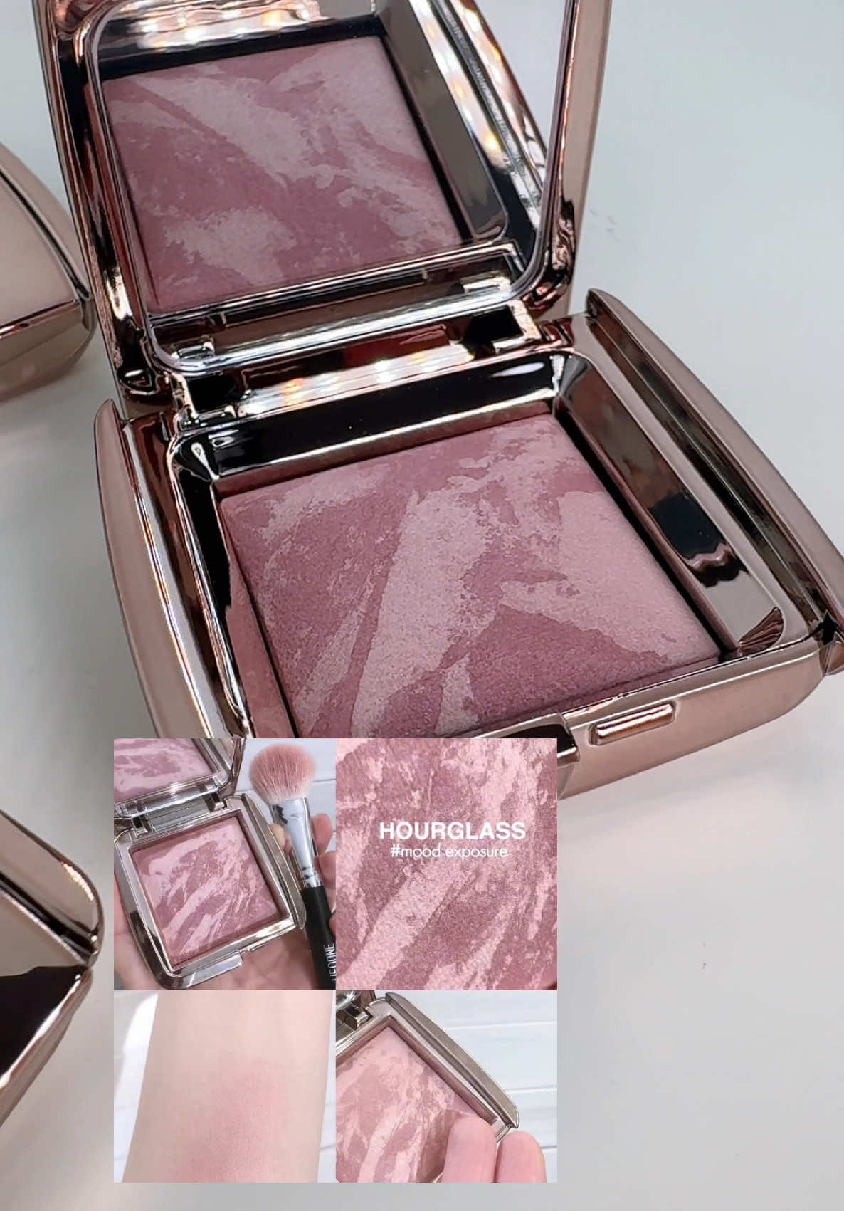 Nhỏ nhắn xinh xắn Mini thôi mà khiến bao tim nàng xao xuyến không yên . Chiều các khách iu lắm shop mới về thêm bản má hồng mini Hourglass đó ạ 🎀 #Hourglass #blush #mini #highend 