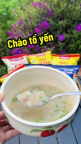 Chỉ vài phút là mình có ngay tô cháo nóng hổi,tiện lợi và hợp khẩu vị 🥰  @vườn bình yên 🌱 #chaotoyen #chaoanlien #khanhhoanutrition #chaoyen #vuonbinhyen 
