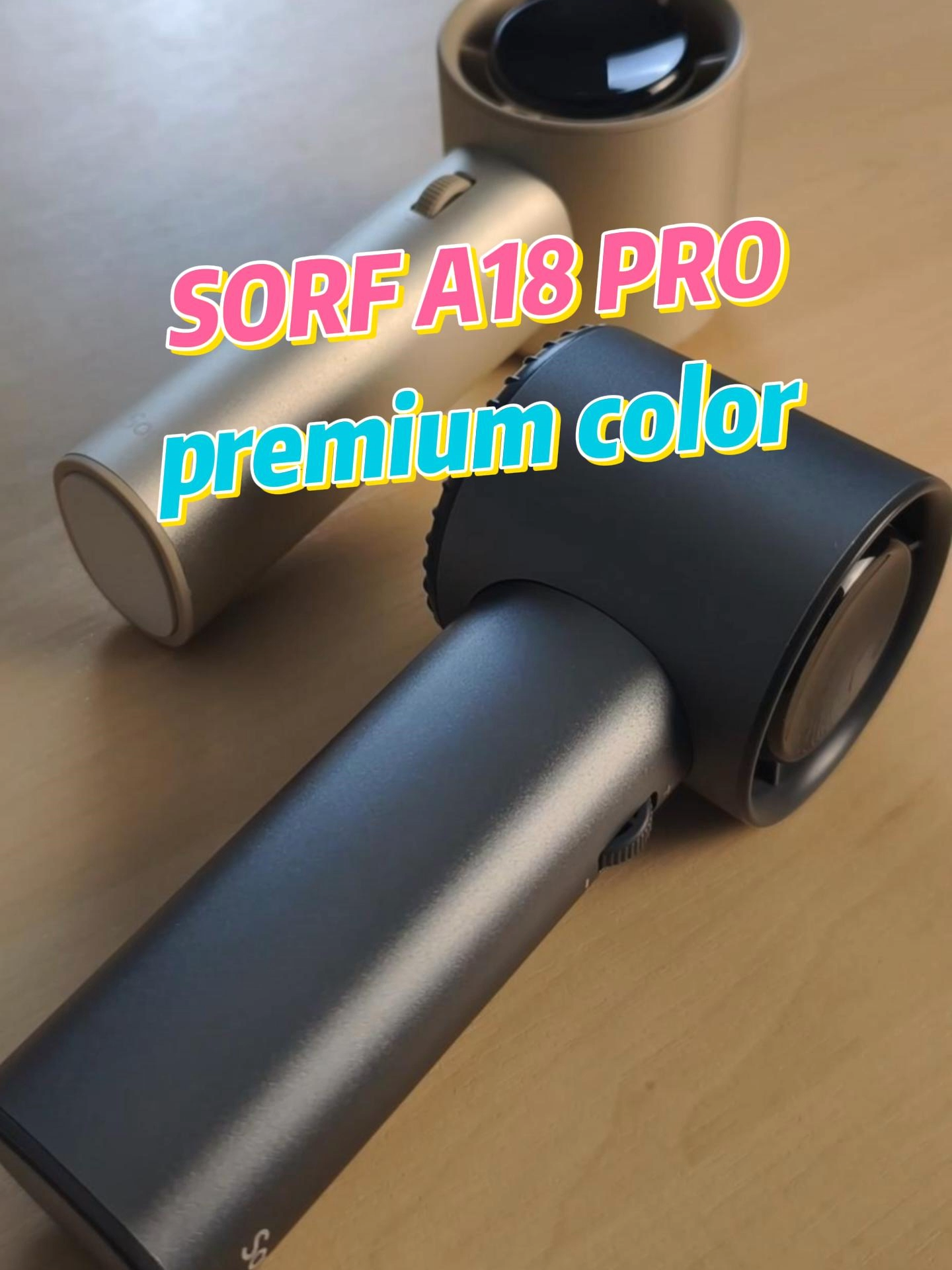 SORF A18 PRO PREMIUM COLOR#fans #portablefan #handheldfan #musthaves #fyp #turbo #minifan #unboxing