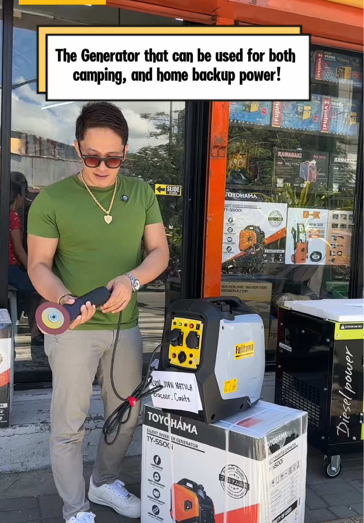 The Generator that can be used for both camping, and home backup power! #fyp #foryou #fypage #fyppppppppppppppppppppppp #fypシ゚viral #viralvideo #generator #silentgenerator #invertergenerator #GasolineGenerator #backuppower #camping #vanlife 