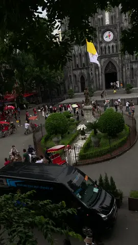 Ghé Nhà thờ lớn Hà Nội,tận hưởng cái thu của nơi đây đii🍂🍃#vairal #xuhuongtiktok #thuyduong_205 #thuhanoi #hanoi 