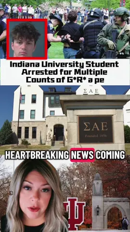 Indiana University Student Arrested for Multiple Felony Counts #indiana #indianauniversity #police #crime #studentlife