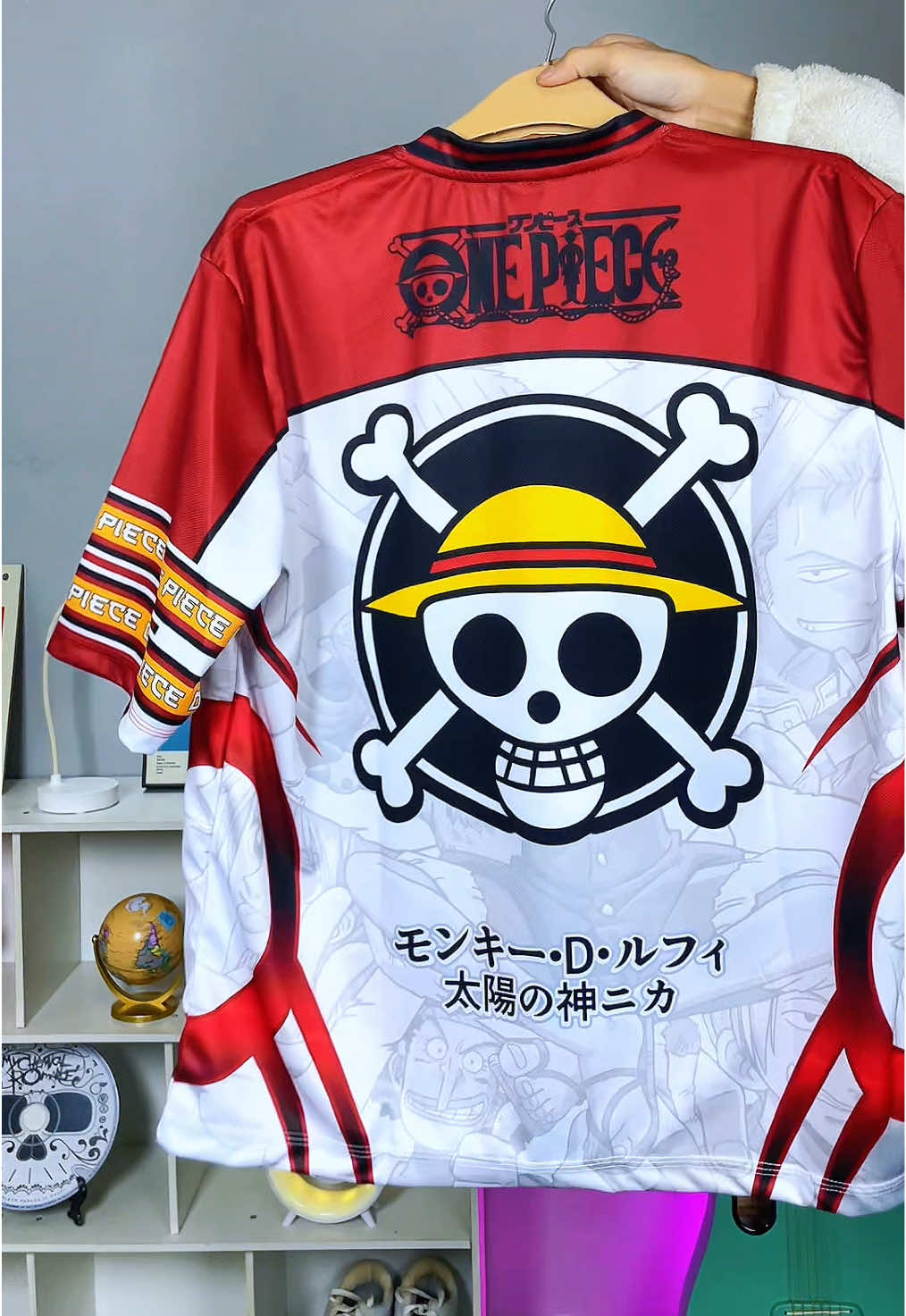 cakep nih jersey one piece nya,buruan co sebelum kehabisan! #onepiece #jerseyvintage #oversize #streetwear #fyp 