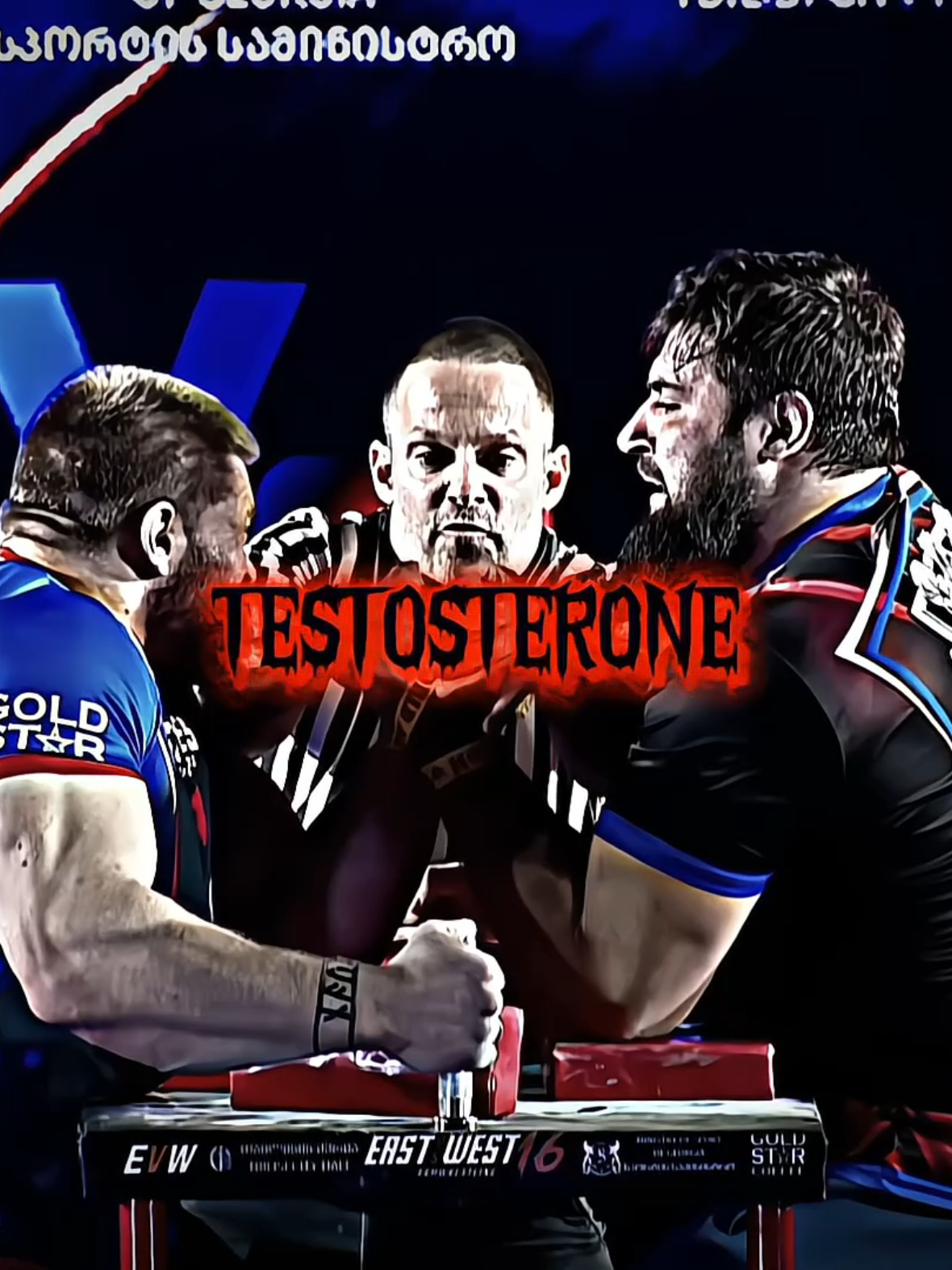 The Most Aggressive Match☠️🔥💪 #armwrestling #artyommorozov  #vitalylaletin #testosterone #fyp 