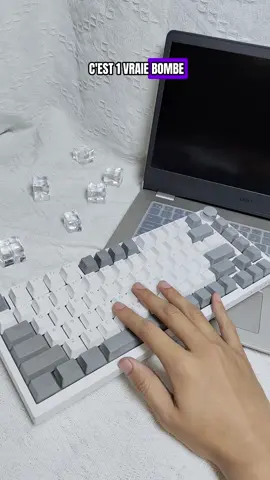 🔥 Clavier mécanique ultime ⚡ Résistant, RGB éclatant 🌈 et un son de frappe qui rend accro 😍 👉 Clique vite pour choper le tien avant la rupture 🚀 #claviermecanique #setupgamer #gamingfr #techtok #pcgaming    🎮⌨️✨