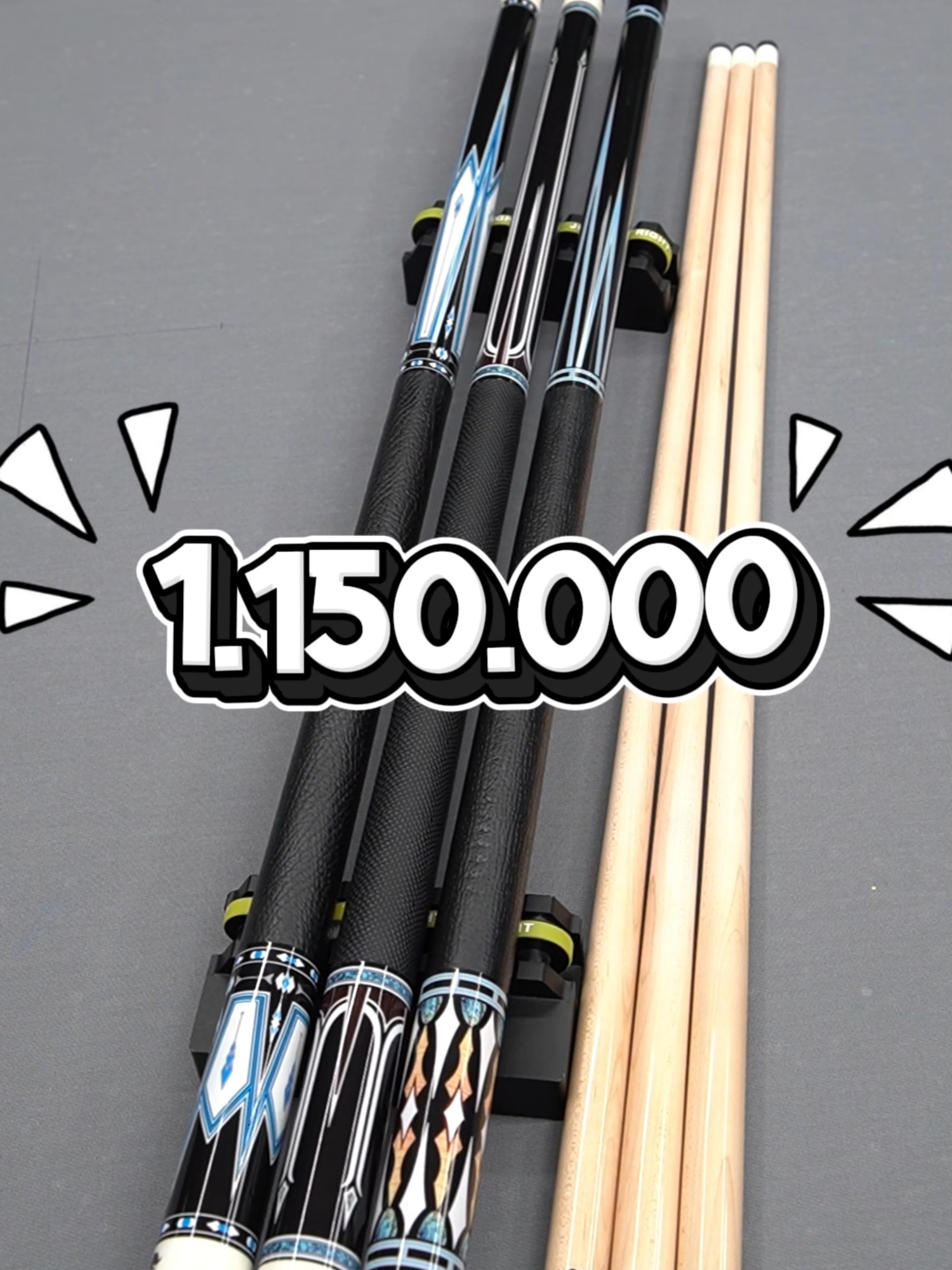 Nhỉnh 1m có ngay cây cơ Rhino mộc cực nhiều thịt #dpcues #dungphambilliards #billiards #bida