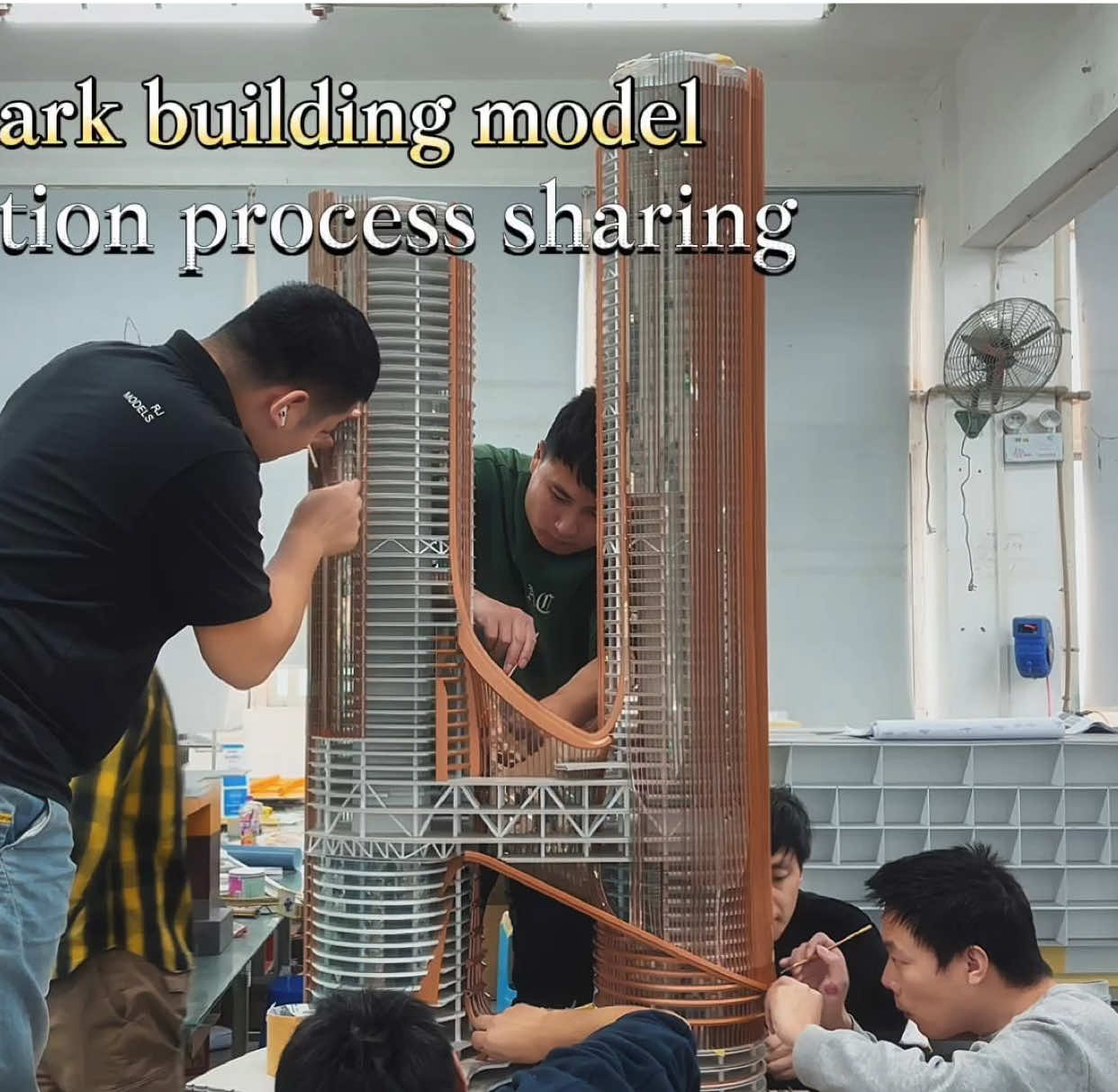 Share the production process of Shenzhen's landmark architectural models#scalemodel #miniaturemodel #physicalmodel #architecturemodel #artist #miniature #art #buildingmodel 