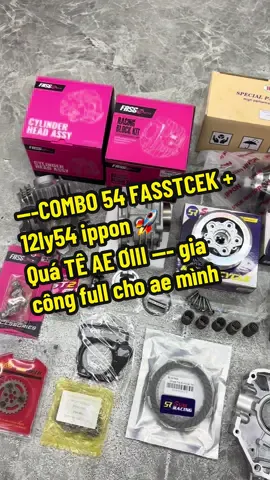 ---COMBO 54 FASSTCEK. 12ly54 ippon 🚀 _Zá :6 củ 100   FULL BỘ AE NHA  Quá TÊ AE ƠIII --- gia công full cho ae mình#dươnglikenew #combo54 #12ly54ippon #fastcek 