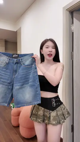 quần cao cấp nhìn khác bọt a nhỉ #quanshortnam #quanshort #quanshortjean #jean 