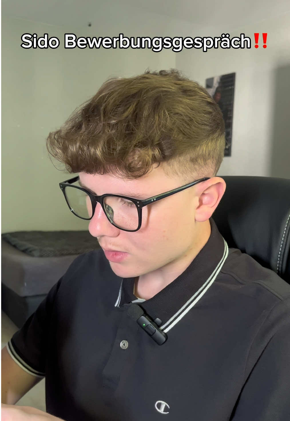 @Sido beim Bewerbungsgespräch! hahah 😂😂 #sido #deutschrap #fürdich #fürdichpage #interview 