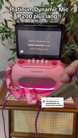 Replying to @Mr. Bry #platinumdynamicmicrophone #platinum #platinummicrophone #dynamicmicrophone #dynamicmic Disclaimer: Prices and Details of the products may change once the video is published. The creator is not liable for any changes after the video is published. Prices may vary. Products may change. Any changes on the product may happen. No therapeutic claims. No copyright infringement intended.