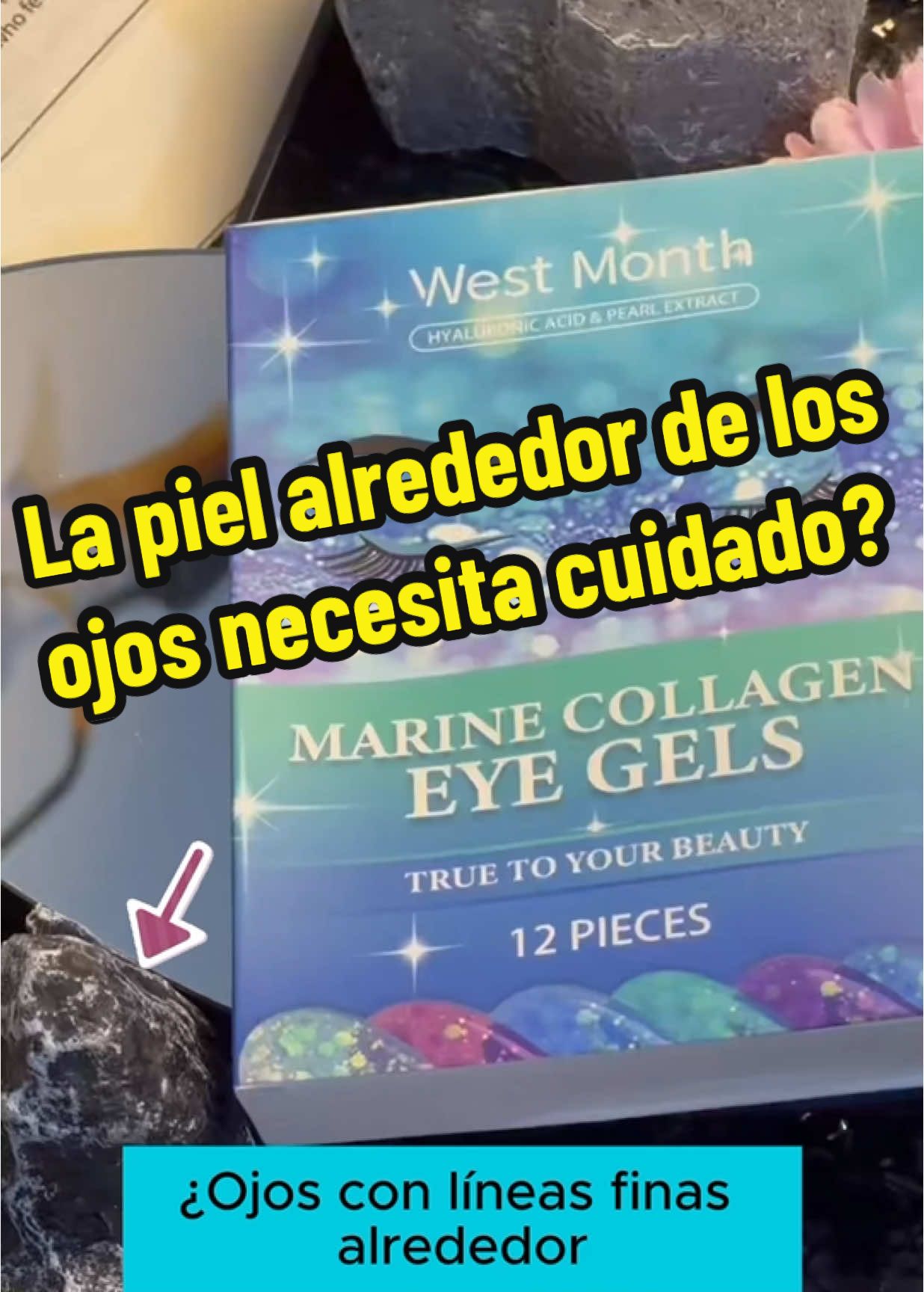 .	La piel alrededor de los ojos necesita cuidado? West&Month mascarilla ocular hidrata, nutre y reduce líneas. Producto mexicano, gran oferta! Compra en el carrito amarillo abajo a la derecha. #CuidadoOcular #MéxicoLocal #WestMonth #descuentogrande 