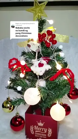 Replying to @snapstylesyrines true mi!🥰 #minichristmastree #christmasdecor #christmas2025🎅🎄🎄 