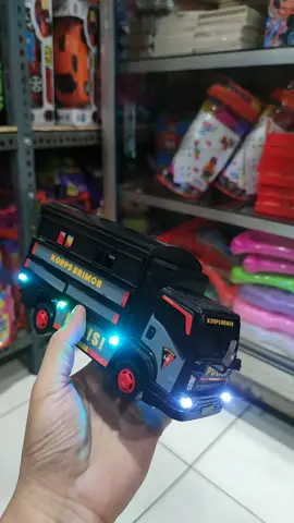 Mainan Anak Truk Brimob Polisi #mainananak #trukoleng #mainantrukoleng #busbasuri #trukbasuri 