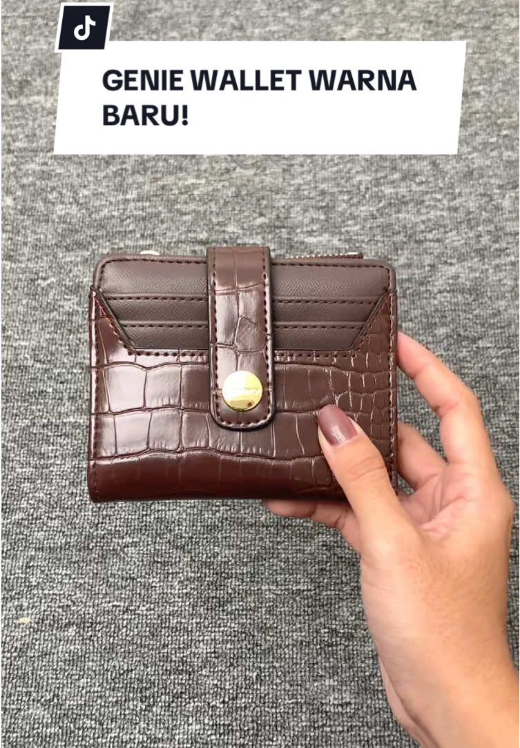Baru! Warna Genie Wallet Jims Honey warna “Brown” 😍✨ kamu wajib punya! #geniewalletjimshoney  #Jimshoneypusatmakassar #PromoGuncang88 #GajianSale -orv