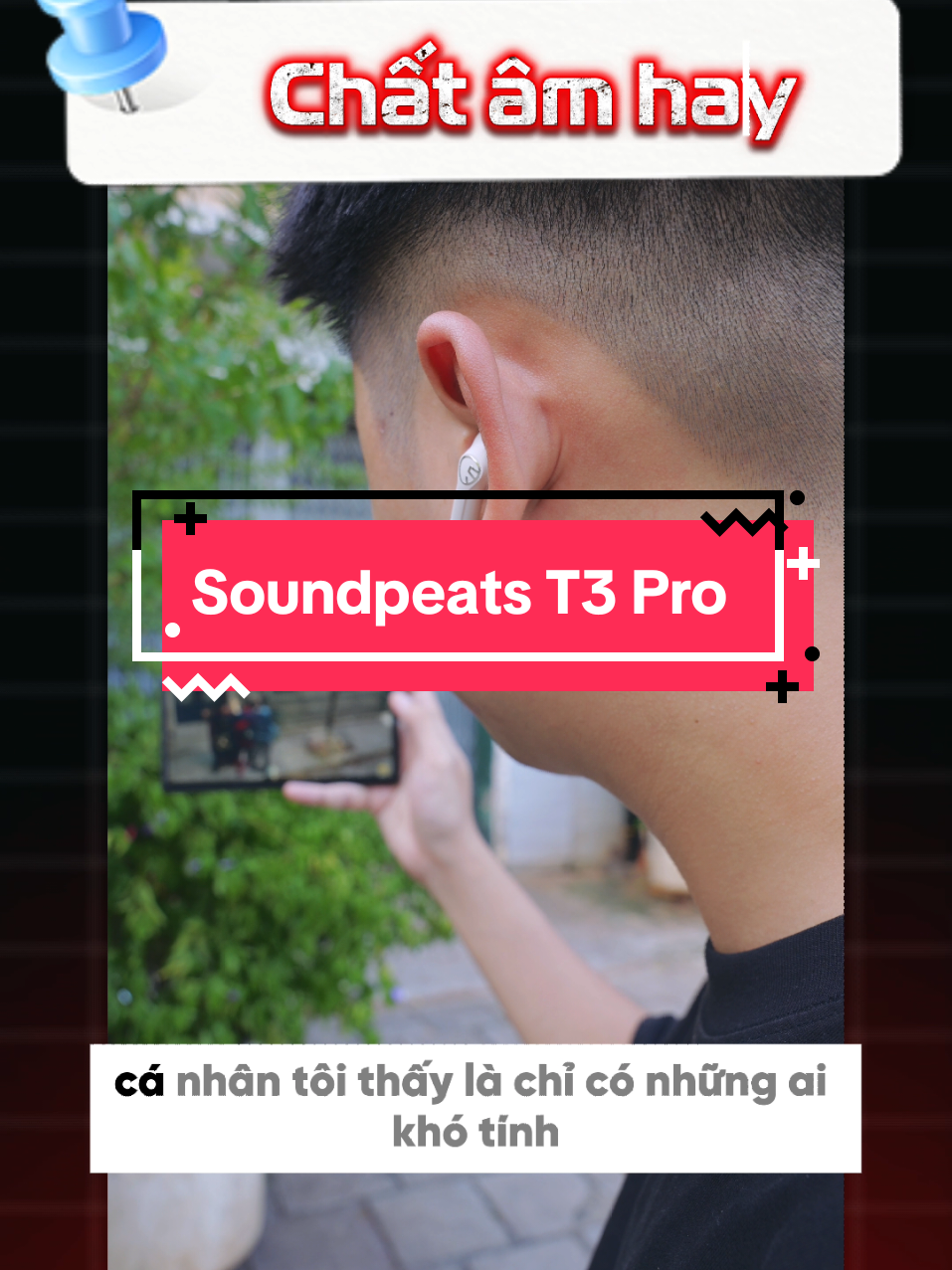 Top lý do anh em nên có Soundpeats T3 Pro nha #cellphones #LearnOnTikTok #soundpeatst3pro 