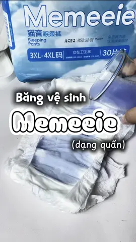 Các bác có ai chưa dùng qua e băng vệ sinh dạng quần này chưa ạ? #bangvesinhdangquan #review 