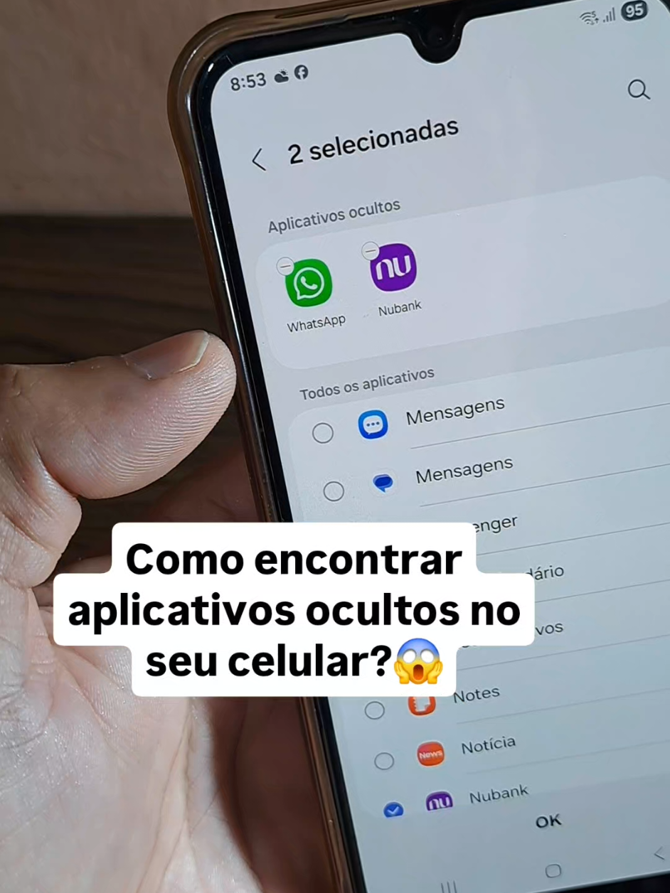 como encontrar aplicativos ocultos no seu celular? #celulares #celular #dicas #dicasparacelular #aplicativos 