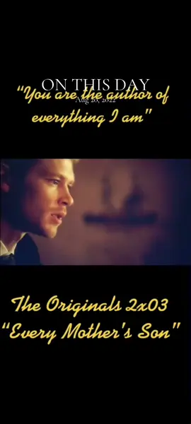 #onthisday #theoriginals #klausmikaelson #vampirediaries #tvdu 