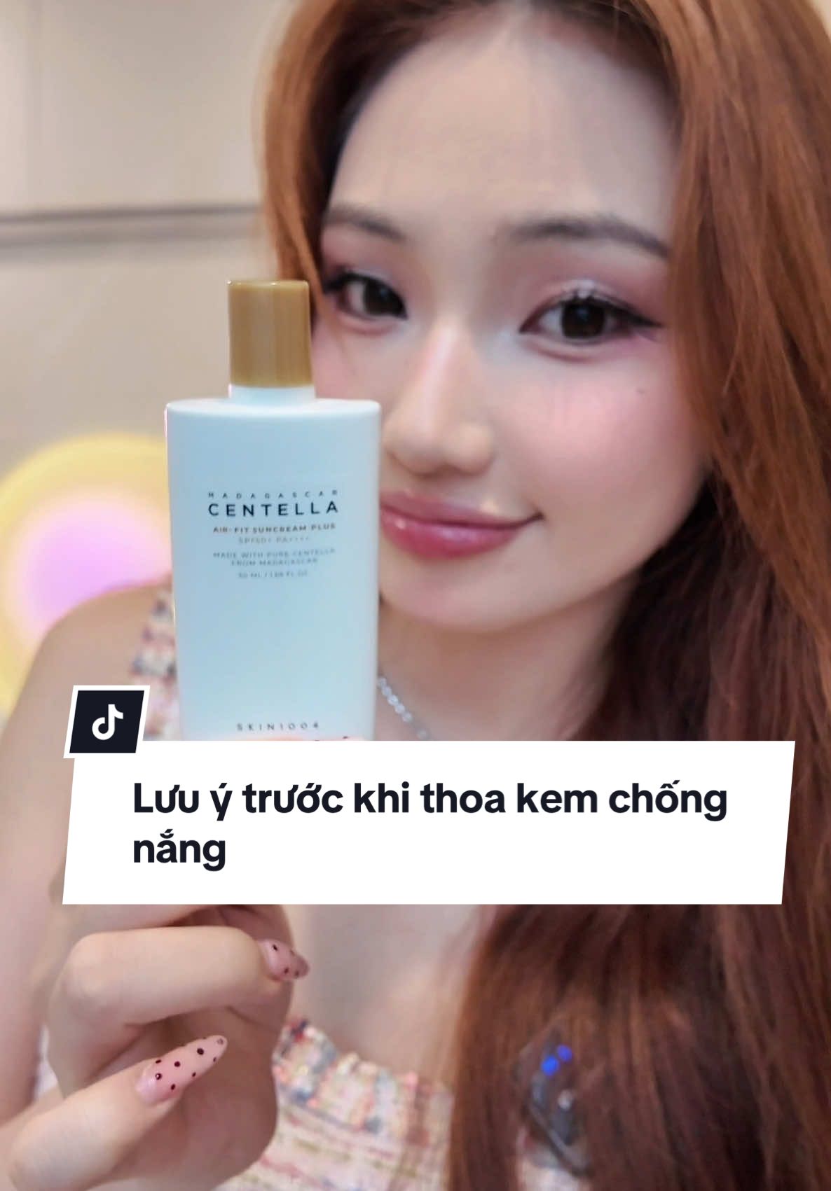 Lưu ý ngay THỜI GIAN BÔI THOA KCN để tránh dùnh rồi mà da vẫn sạm, nám nhen 😉🥳 #trend #fyp #xuhuong #xh #beauty #sophia #goclamdep #xuhuongtiktok #reviewlamdep #LearnOnTikTok #tips #SKIN1004 #Kemchongnang #NangTongMinLi #Centella