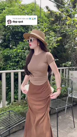 Trả lời @🦋 🐍🦋 Rẻ mà đẹp thặc sự #moingaymotoutfit #setaochanvay #setaolaibauchanvayduoica #setvayxinh♥️ #xuhuong 