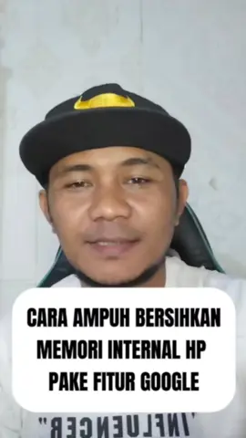 Cara ampuh membersihkan memori internal hp pakai fitur google.  #tutorialandroid #tipsandroid 