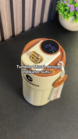 Tumbler sebagus ini harganya murah bannget!! Tumber stainless steel 316 tahan panas dingin dari Cuculemon ini sudah ada indikator suhunya loh. 😍 #tumblerstainless #tumblertahanpanas #tumblertahandingin #tumblerviral #produktrending 