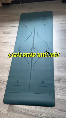 Giải pháp khử mùi của thảm bạn đã biết chưa ? #thamyoga #thamyogakhacten #yoga #thamcaosucaocap #thampuxodua 