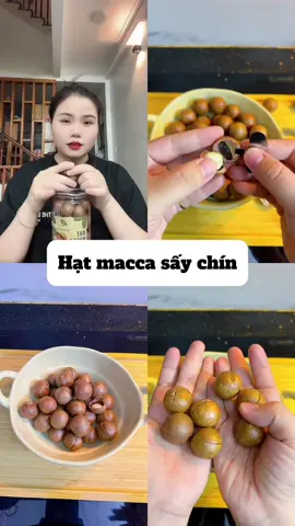 Ăn vặt mà vẫn đẹp da, giữ dáng thì mình chọn ngay hạt macca sấy 🥰 Giòn – béo – bùi, ăn tới đâu mê tới đó, mở hộp ra là khó mà dừng lại luôn 😋” #HatMacca #AnVatHealthy #GionBeoBui #DoAnTotChoSucKhoe #NhamNhiMoiNgay