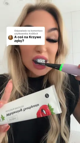 Odpowiadanie użytkownikowi @XxDDxX polecam ten cały zestaw do wybielania zębów podlinkowany na TikTok shop #whitening #whiteningpowder #whiteningtoothpaste #pastawybielajaca #tiktokshop