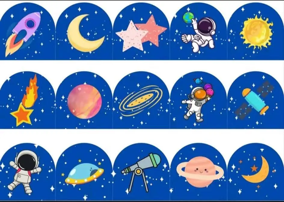 Hiasan pinggir papan tulis tema astronot #hiasanpapantulis #hiasankelas #kelaskreatif #hiasandinding #whiteboard 