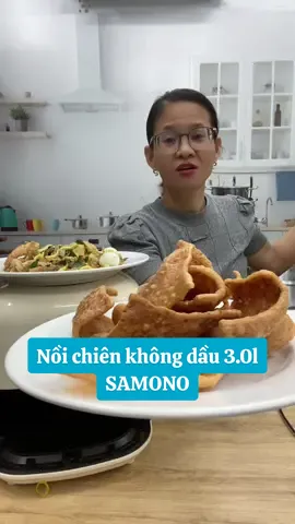 Nồi chiên không dầu Samono 3,0 lít #giadungphuclong #noichienkhongdau #samono #noichien #saleluongve 