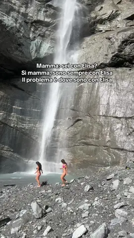 Mamma é bellissimo qui, mi hanno mandato in Val di Susa⛰️ #montagna #cascata #avventura #valdisusa 