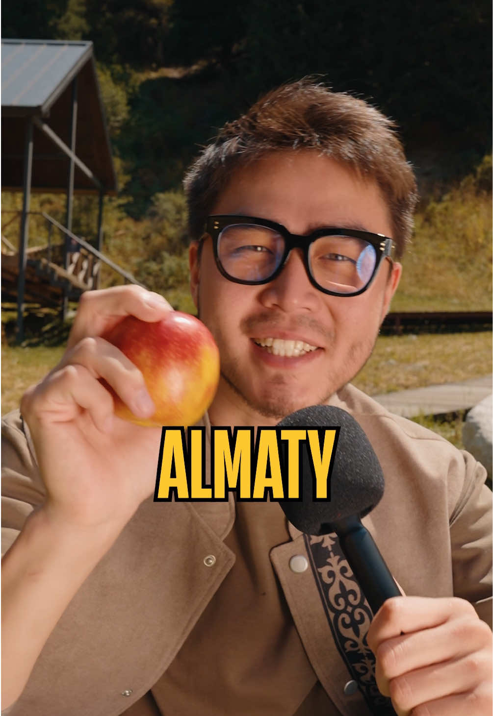 This is what separates Almaty from any other country🍎 #kazakhstan #travel 