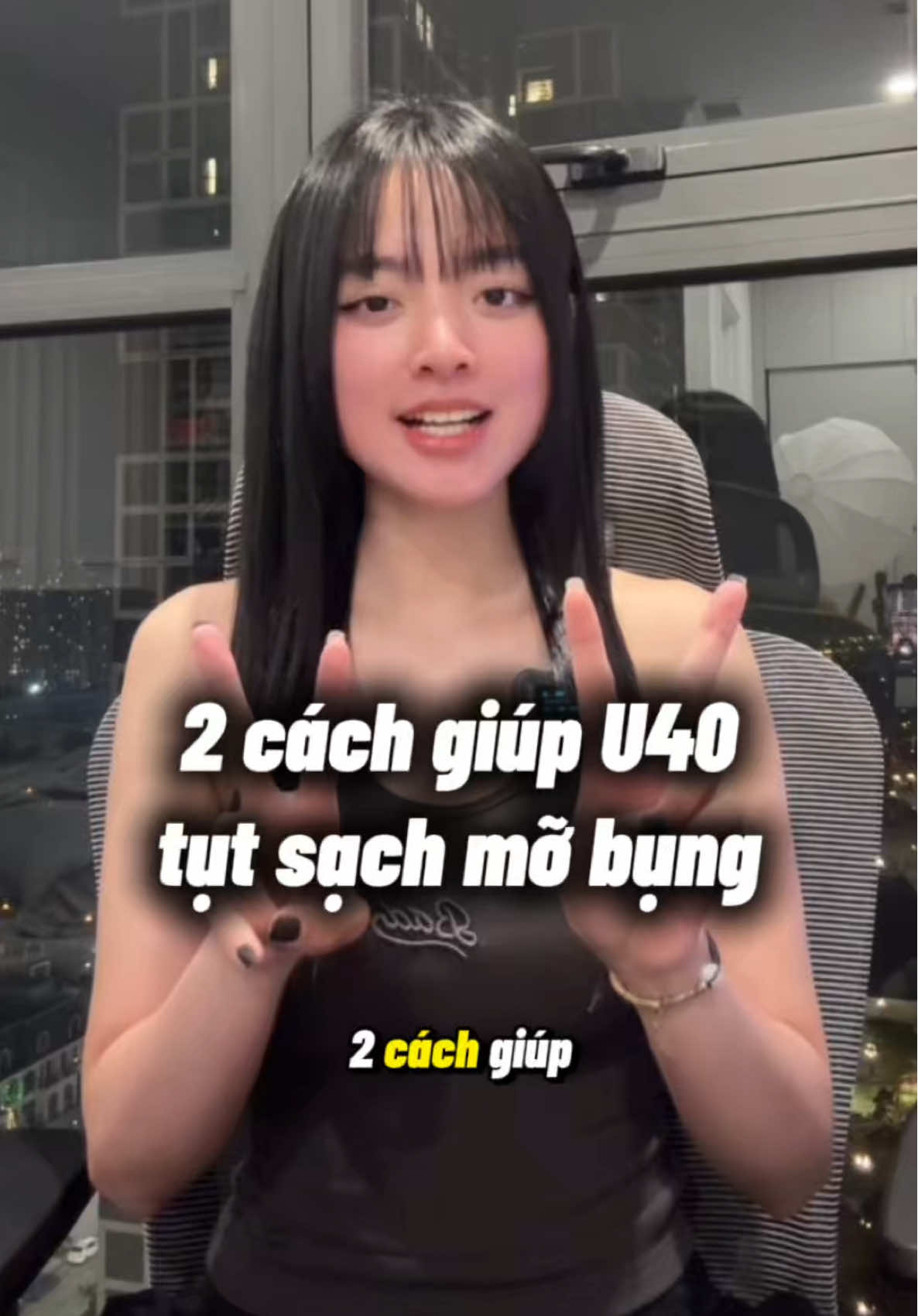 Hai cách giúp U40 tụt sạch mỡ bụng! #linhnguyenfeelgreat  #LearnOnTikTok  #suckhoe247  #giammo  #giamcan 