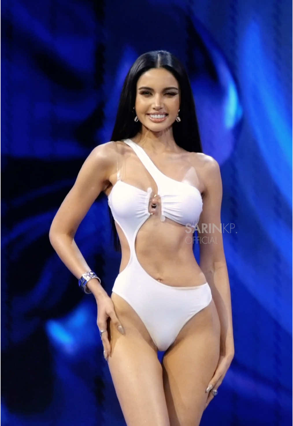 Preliminary Competition of Miss Universe Thailand 2025 | Swimsuit round | MUT Saraburi “Veena Praveenar Singh” 🤍🔥✨💫 @วีนา MUT Saraburi  . #MissUniverseThailand  #MissUniverseThailand2025 #sarinkp #veenapraveenar #วีนามาหายูนิเวิร์ส 