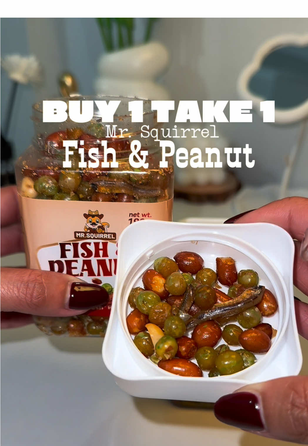 Fish & Peanut by Mr.Squirrel perfect pang pulutan or kutkutin habang nanunuod ng TV!🐟🥜 #fishandpeanuts #food #mrsquirrelfishandpeanut #fish #peanut #kutkutin #snack #fyp #foryou 