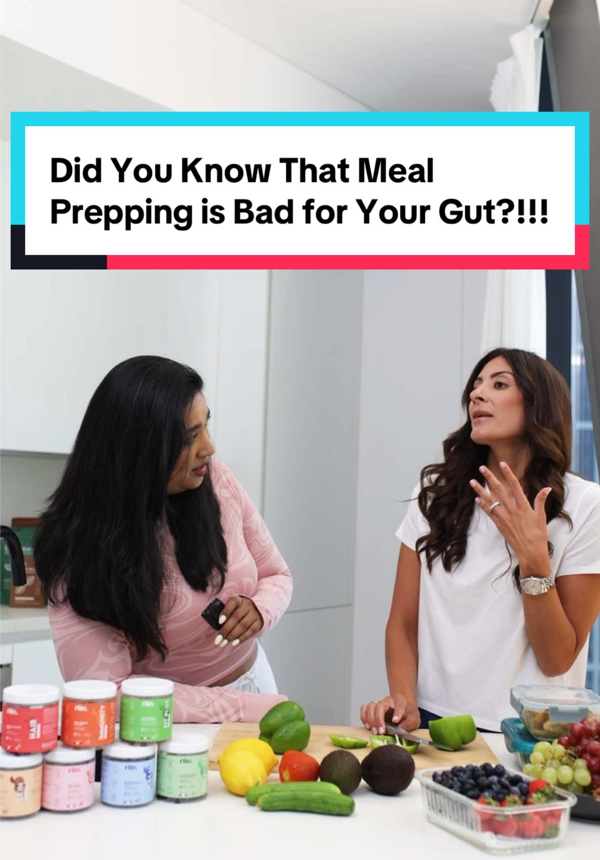 Anxiety, brain fog, low mood, it’s not just in your head… it might be in your gut. 🧠💥  Your gut has over 100 million neurons (yep, more than your spinal cord!) and is constantly chatting with your brain through the vagus nerve. It makes 90% of your serotonin and 50% of your dopamine — the chemicals that control mood, sleep, and focus. When your gut’s inflamed or imbalanced, your brain feels it.  So if you’re living on coffee for breakfast, eating the same meal-prepped lunch every day, or mindlessly scrolling while you eat, your gut-brain connection might be crying for help.  The fix? Rotate your veggies, start with protein + fiber, and eat in a calm, present state.  Your gut doesn’t need a “cleanse”,  it needs to feel safe. 🫶  Did you know meal prepping could be increasing your anxiety?! #gut #guthealth #mealprep #nutrition #nutritionist 