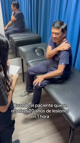 20 años de lesiones no se van en 1 hora… ¡pero sí podemos empezar hoy! ☺️  #salud #fisioterapia #valledeloschillos #humor 