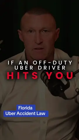 Off-duty Uber driver doesnt carry same coverage as on duty.  Orlando attorney, Jeremiah Jaspon explains.