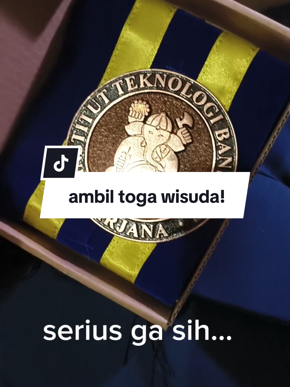 YAY akhirnya yang ditunggu-tunggu dateng juga! #wisudaitb 