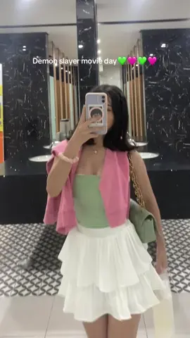 Mitsuri fit inspired💚🩷💚🩷💚🩷#demonslayer #infinitycastle #mitsurikanroji #mitsuri #fyppppppppppppppppppppppp 