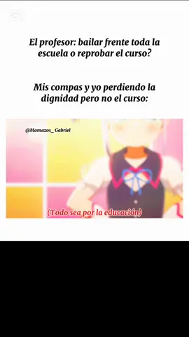 La educación es importante para la vida. #aharensanwahakarenai #animememes #animememe #anime #momazos_gabriel 