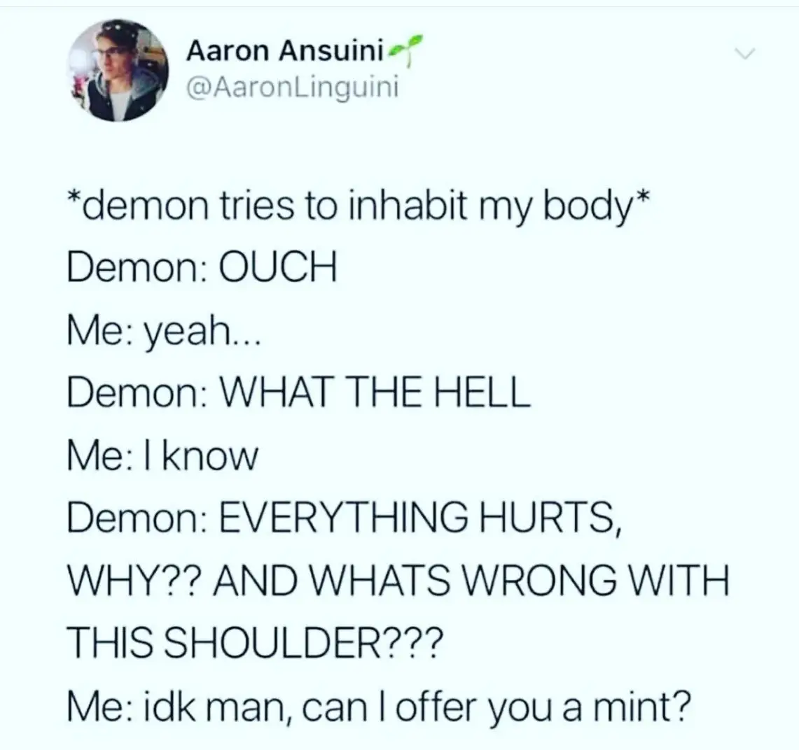 Sounds legit! 🤣 🤣 🤣 🤣 #possession #paranormal #haunted #yikes #ghosts #meme #memes